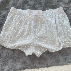 Gray PJ shorts